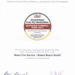 Bosch Car Service Poisl - Zertifikate