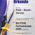 Bosch Car Service Poisl - Zertifikate